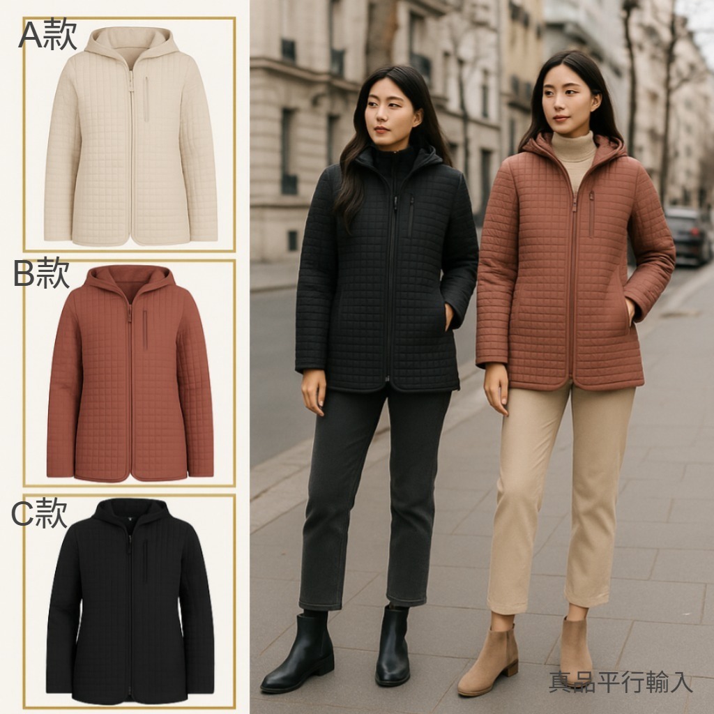 【預購】Lands' End Quilted H090963 女裝外套