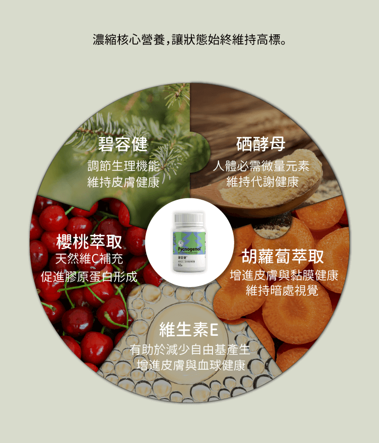 碧容健科學配方