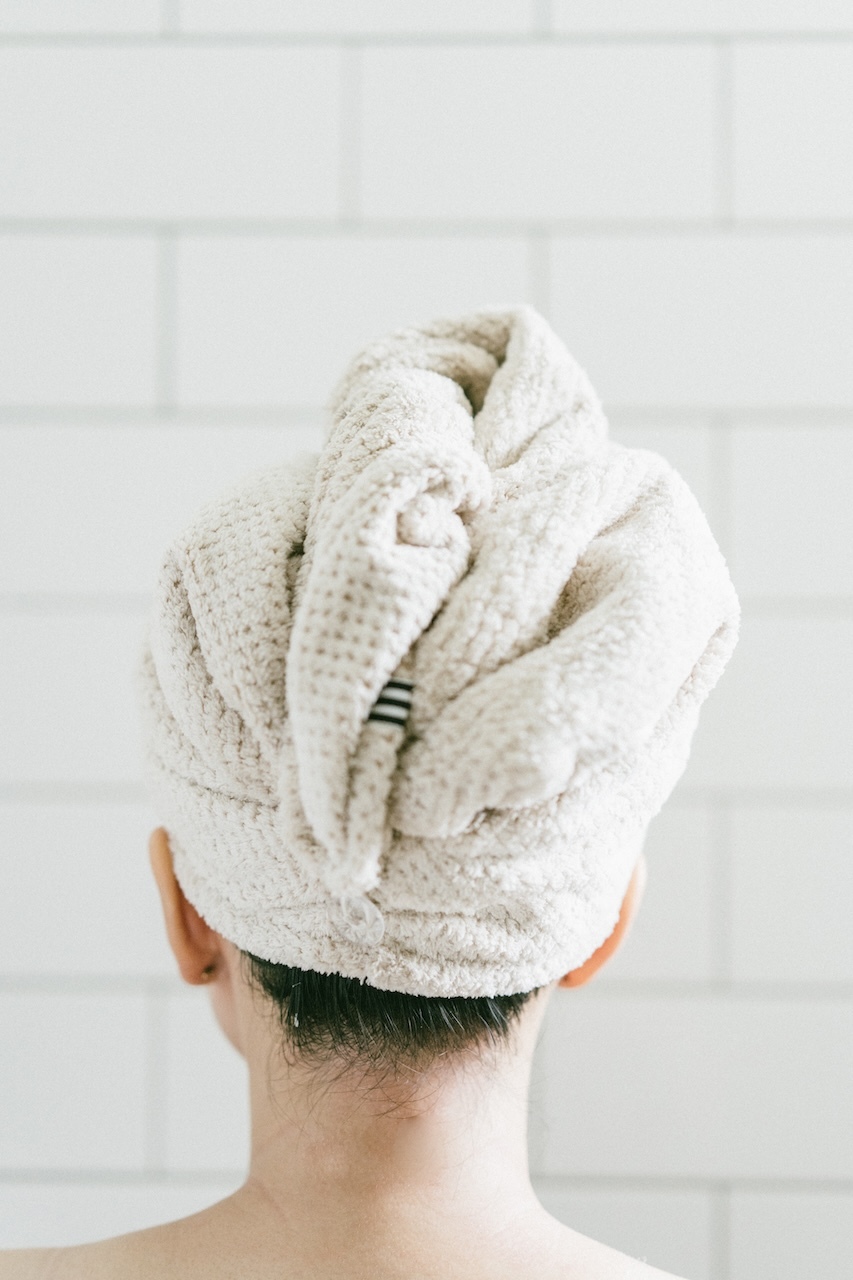 Dimanche 速乾擦髮帽巾