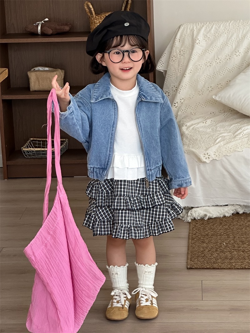 優秀版型牛仔拉鍊外套