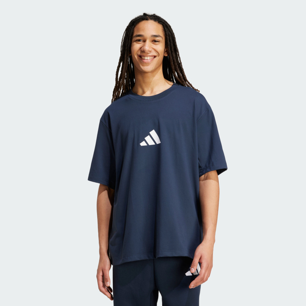 Adidas 愛迪達 M Z.n.e. Tee Lo JW4780 男 T恤 運動上衣 休閒短袖 深藍 亞版