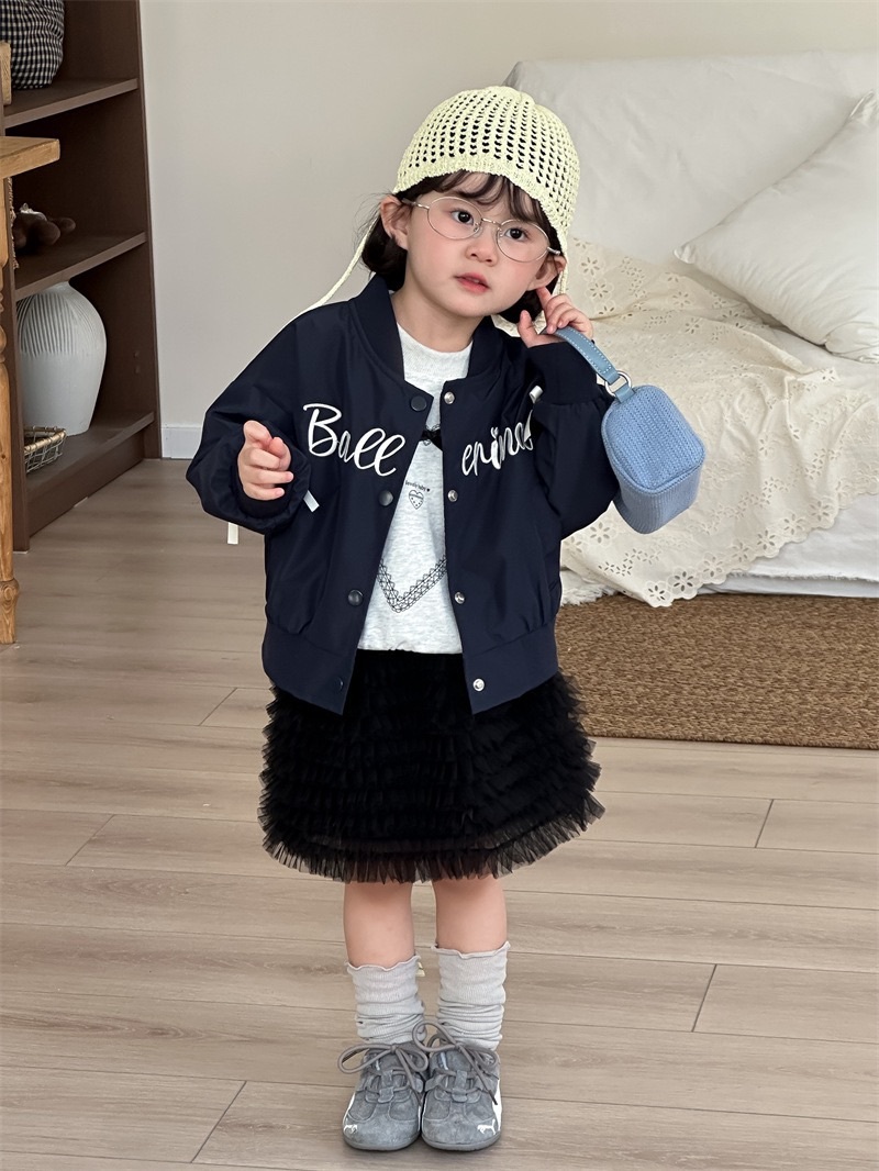 緞帶蝴蝶結棒球外套