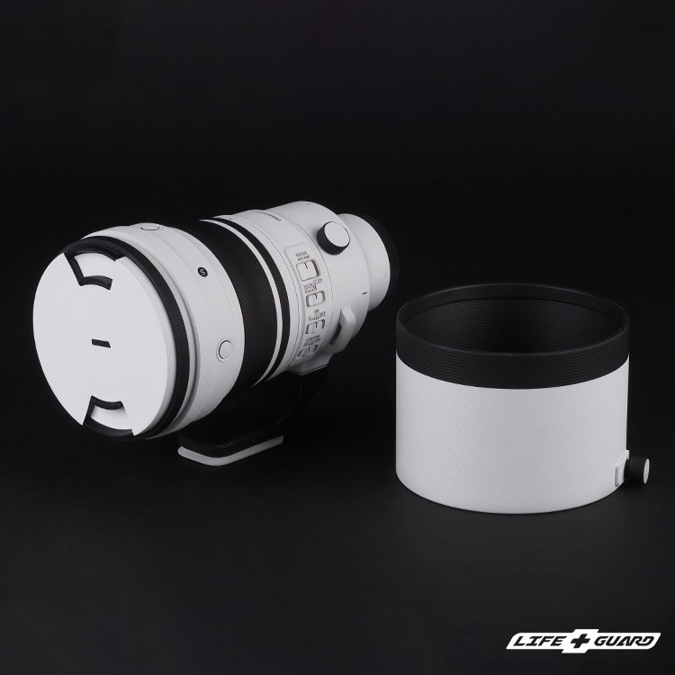 LIFE+GUARD 貼膜安裝示意圖，適用 SIGMA 200mm F2 DG OS  Sports