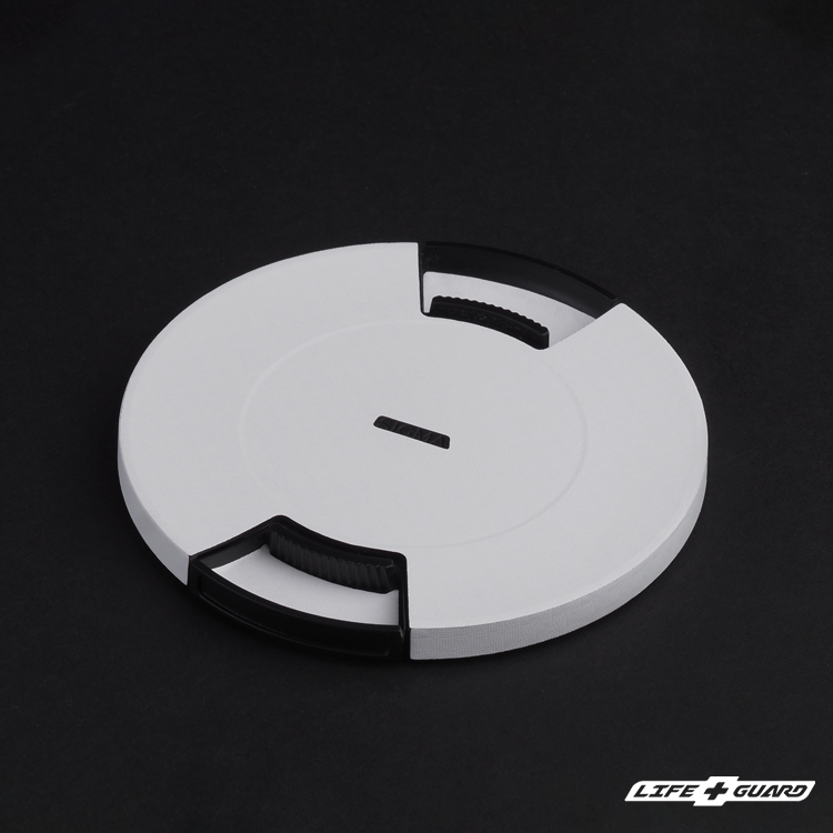 SIGMA 200mm F2 DG OS  Sports 鏡頭蓋貼膜展示圖，LIFE+GUARD 風格