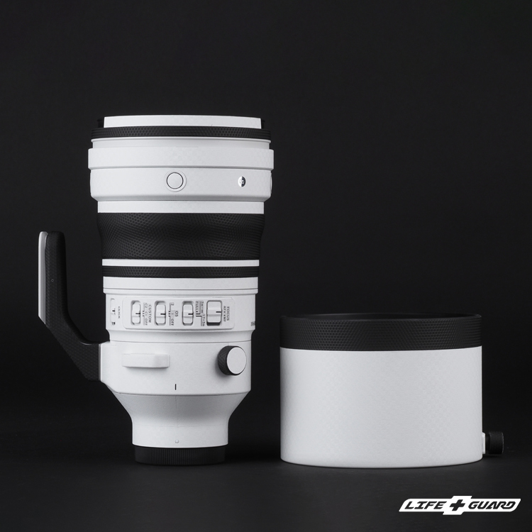 LIFE+GUARD 貼膜安裝示意圖，適用 SIGMA 200mm F2 DG OS  Sports