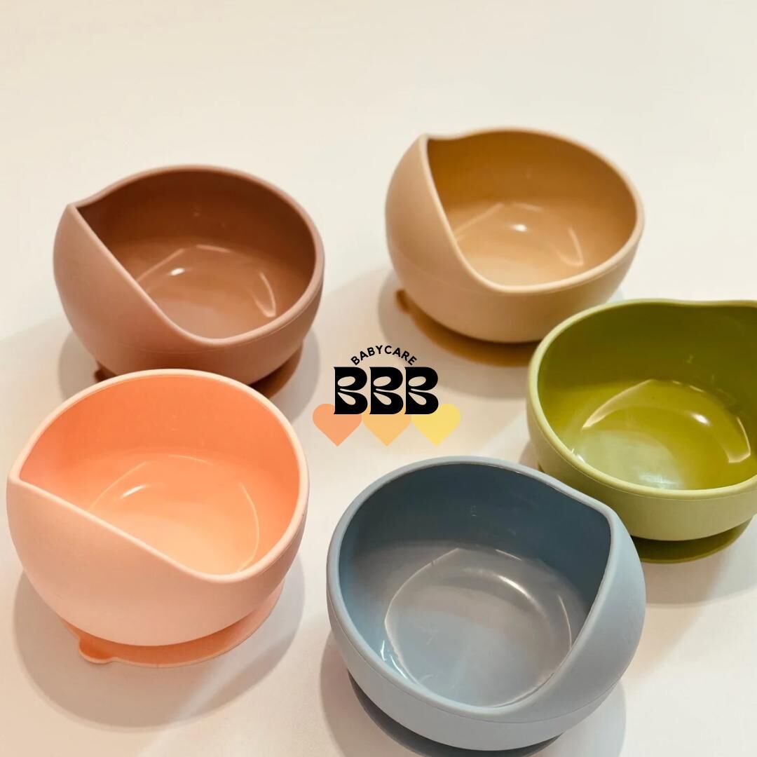 BBB Babycare Highback silicone bowl 高背矽膠餐碗