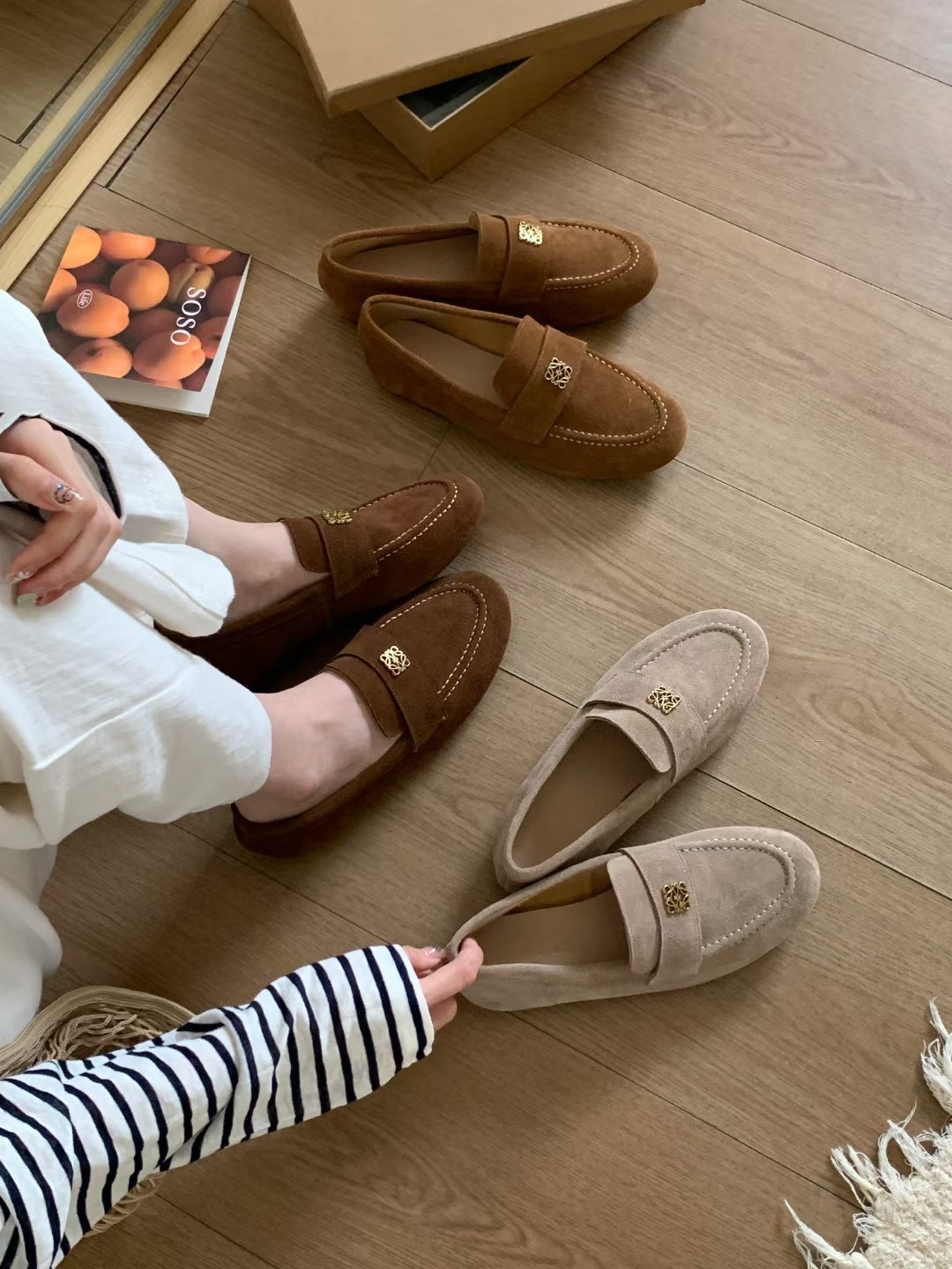 韓版復古金屬造型樂福鞋