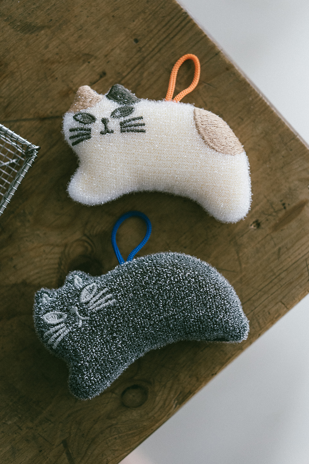 日本品牌貓咪造型清潔海綿