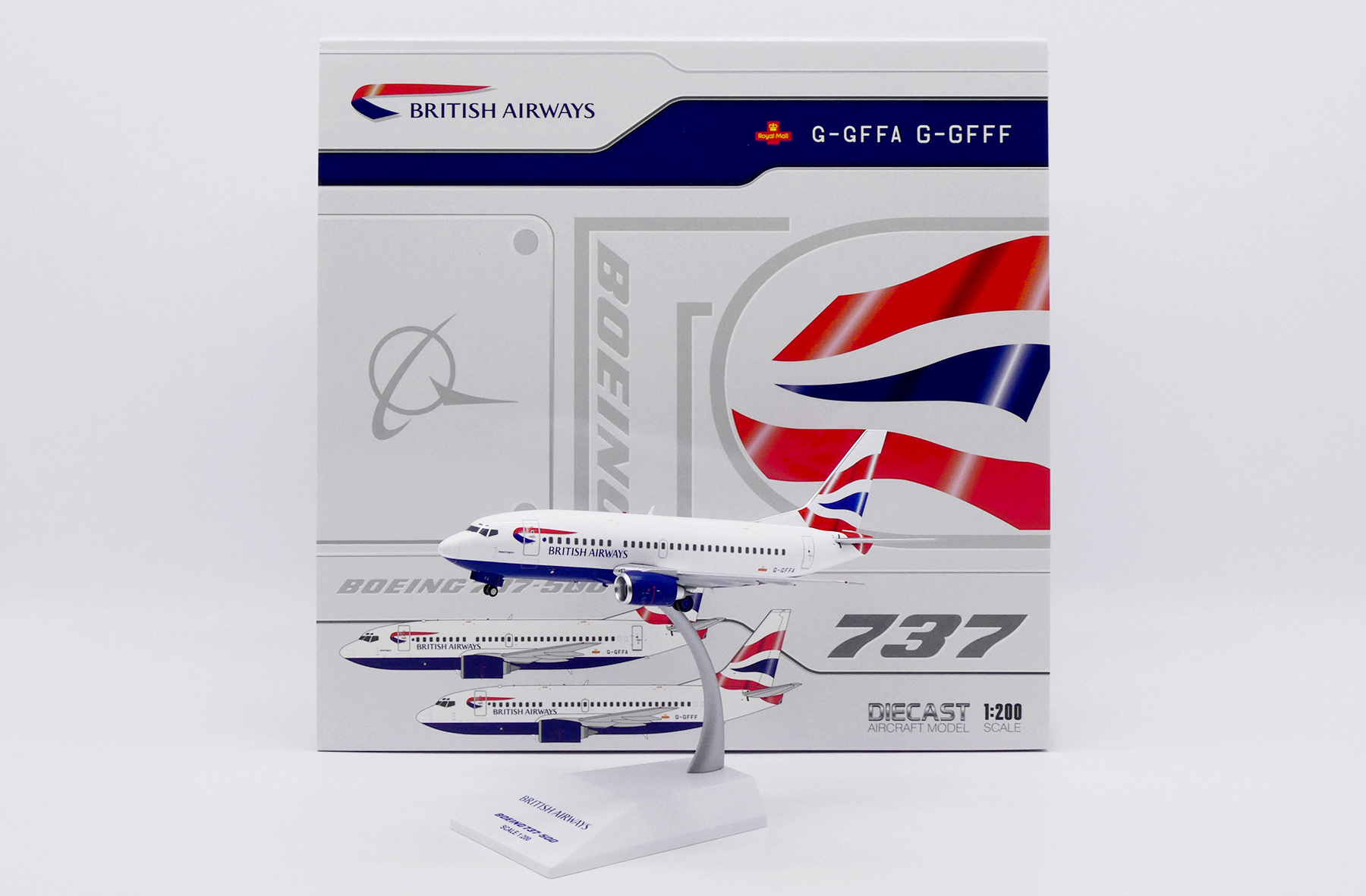 JC wings 1/200 英國航空 波音737-500 G-GFFA 標準塗裝