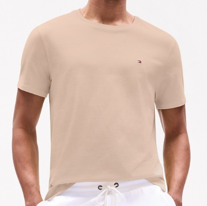 [S] TOMMY HILFIGER BEIGE EVERYDAY T-SHIRT, 78JA561-250 (STH1264)