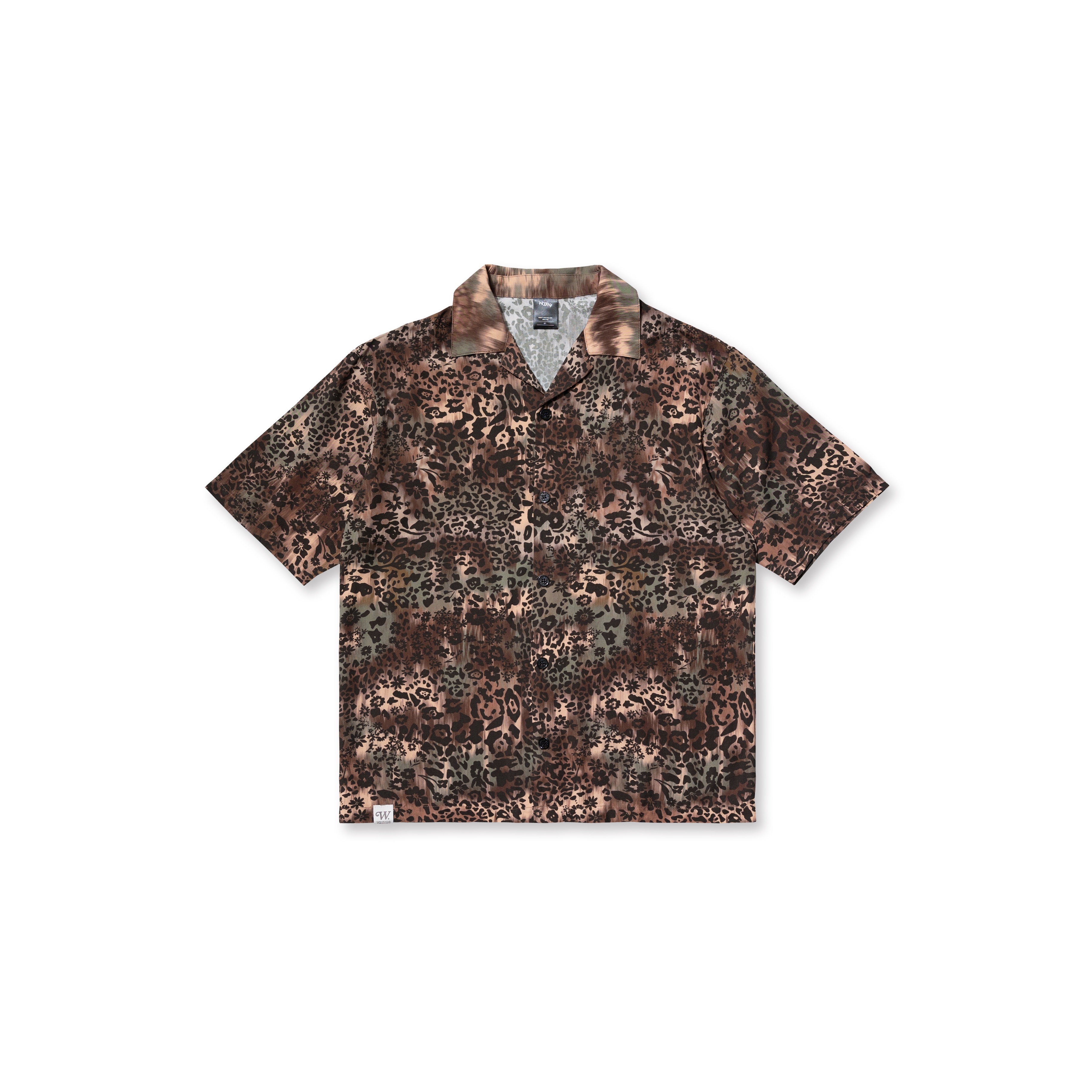 【車庫服飾】WODEN Flower Leopard Shirt