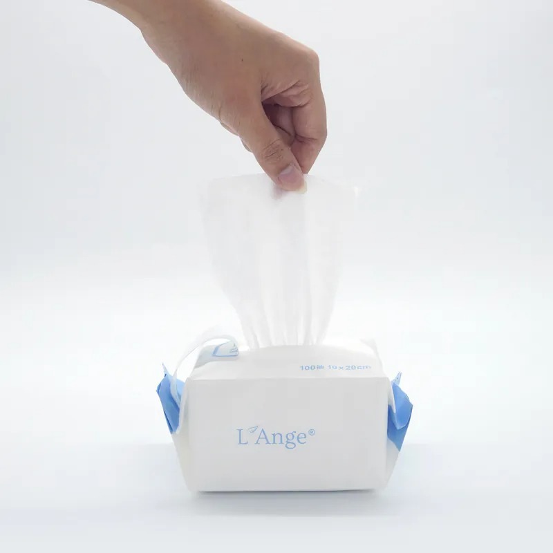 L'Ange 棉之境 乾濕兩用 純棉柔巾100抽(多入可選)