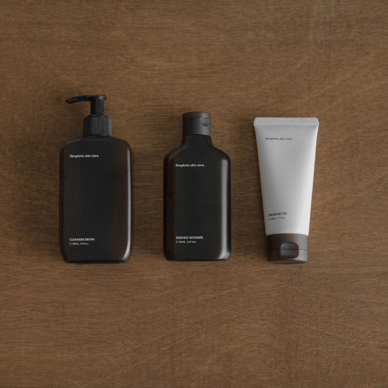Simplistic 日常 3 步護膚 — 清潔恢復