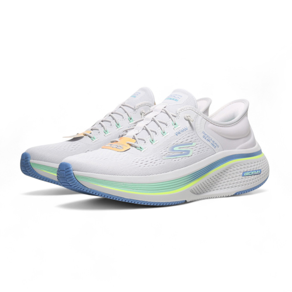 SKECHERS 慢跑鞋 GO RUN ELEVATE 2.0 淺灰 瞬穿 輕量 女 129006GYBL