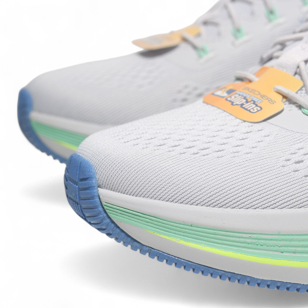 SKECHERS 慢跑鞋 GO RUN ELEVATE 2.0 淺灰 瞬穿 輕量 女 129006GYBL