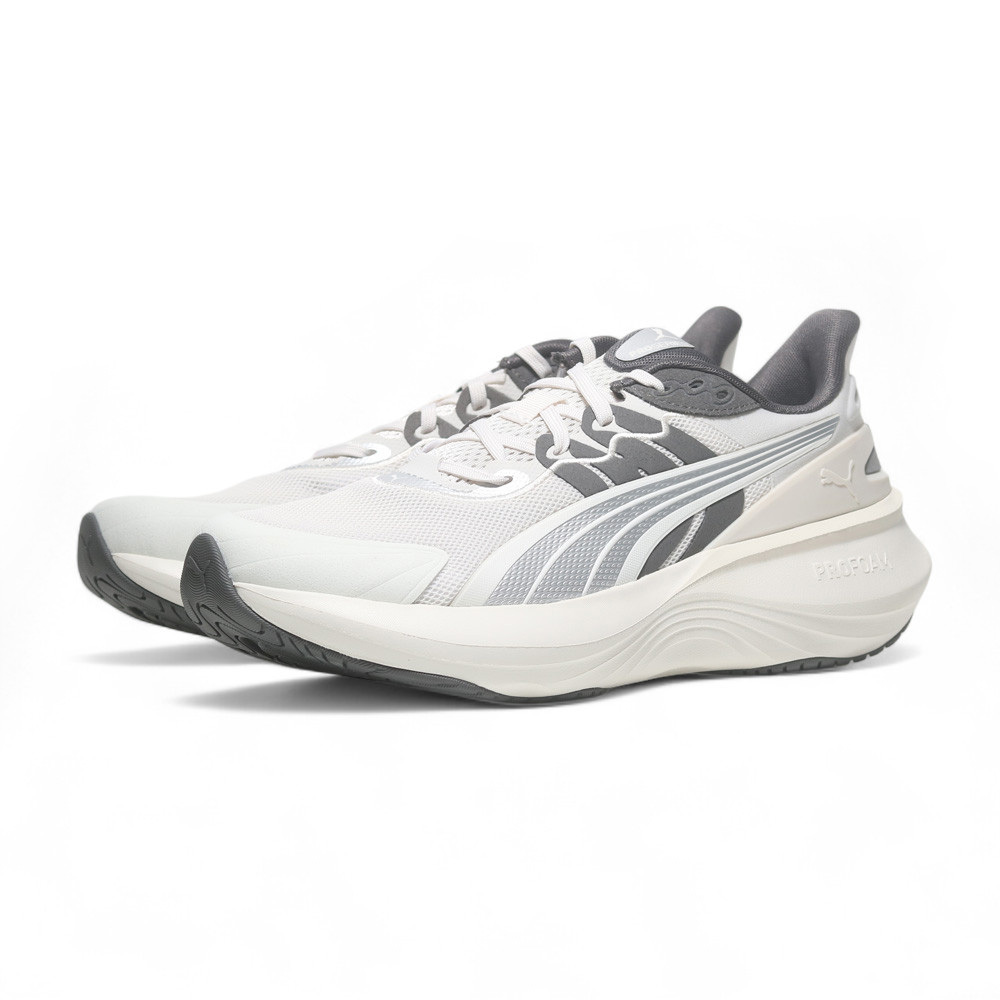 PUMA 慢跑鞋 PULSE PRO 米白灰 彈力 緩震 運動鞋 男 31078009