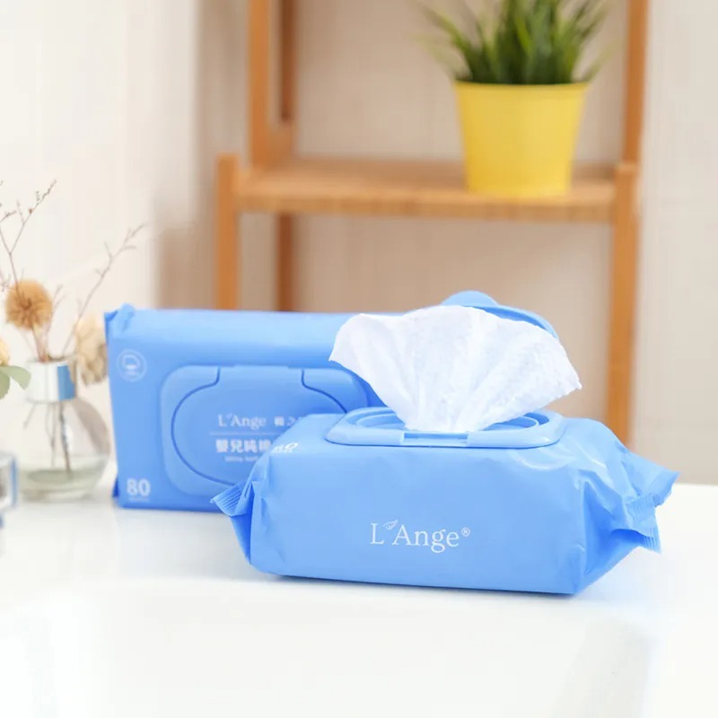 L'Ange 棉之境 嬰兒純棉柔濕巾 20抽/80抽(多入可選)