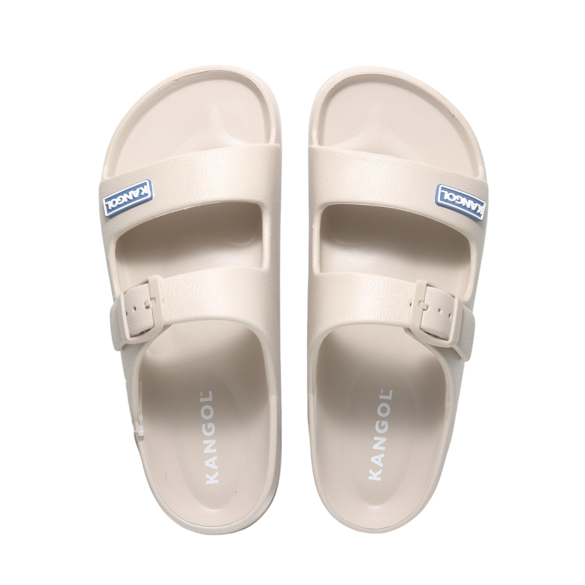 KANGOL 拖鞋 卡其 防水 勃肯 厚底 涼拖鞋 女 6522162131