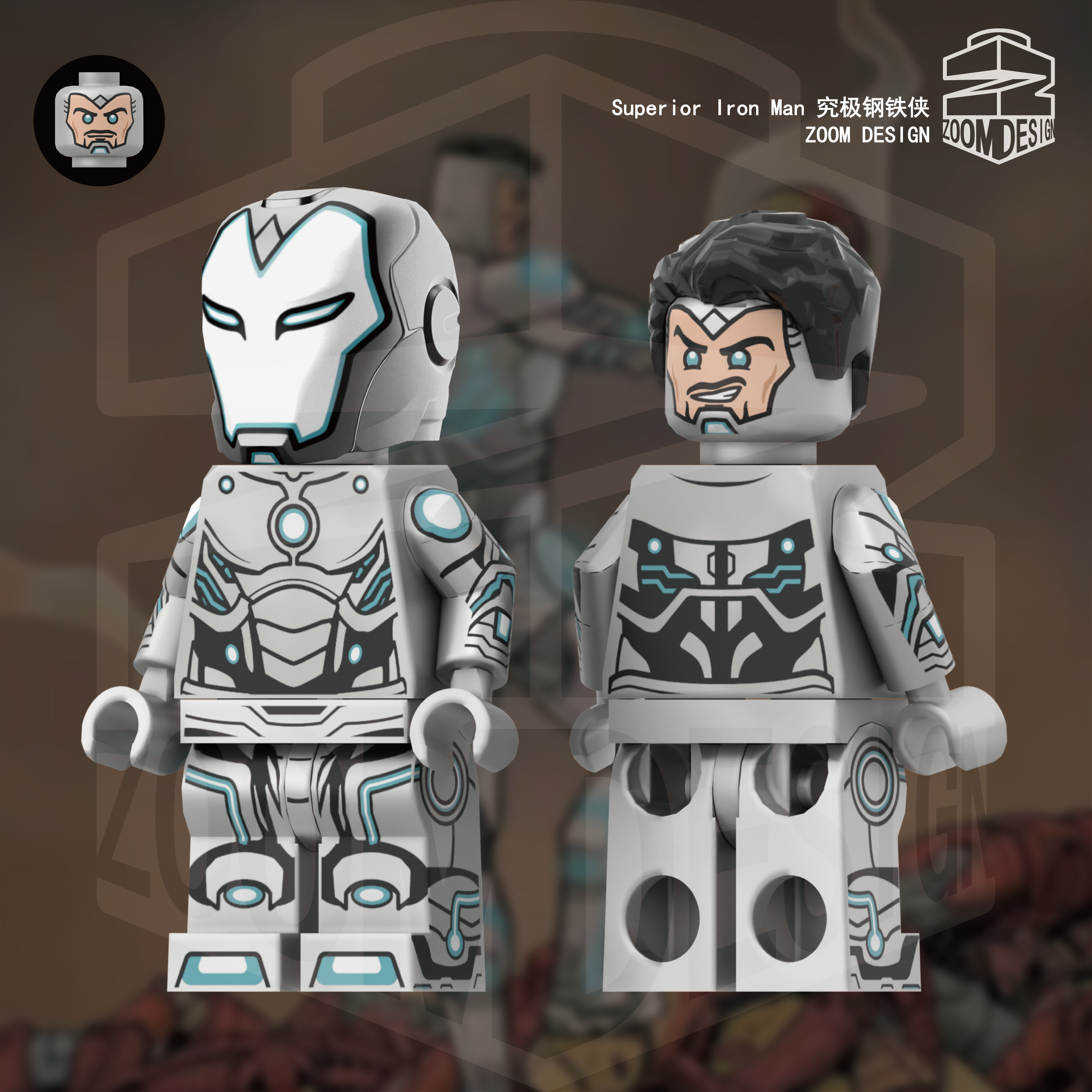 [ZOOM][Preorder] Superior Iron Man [PADprinted]