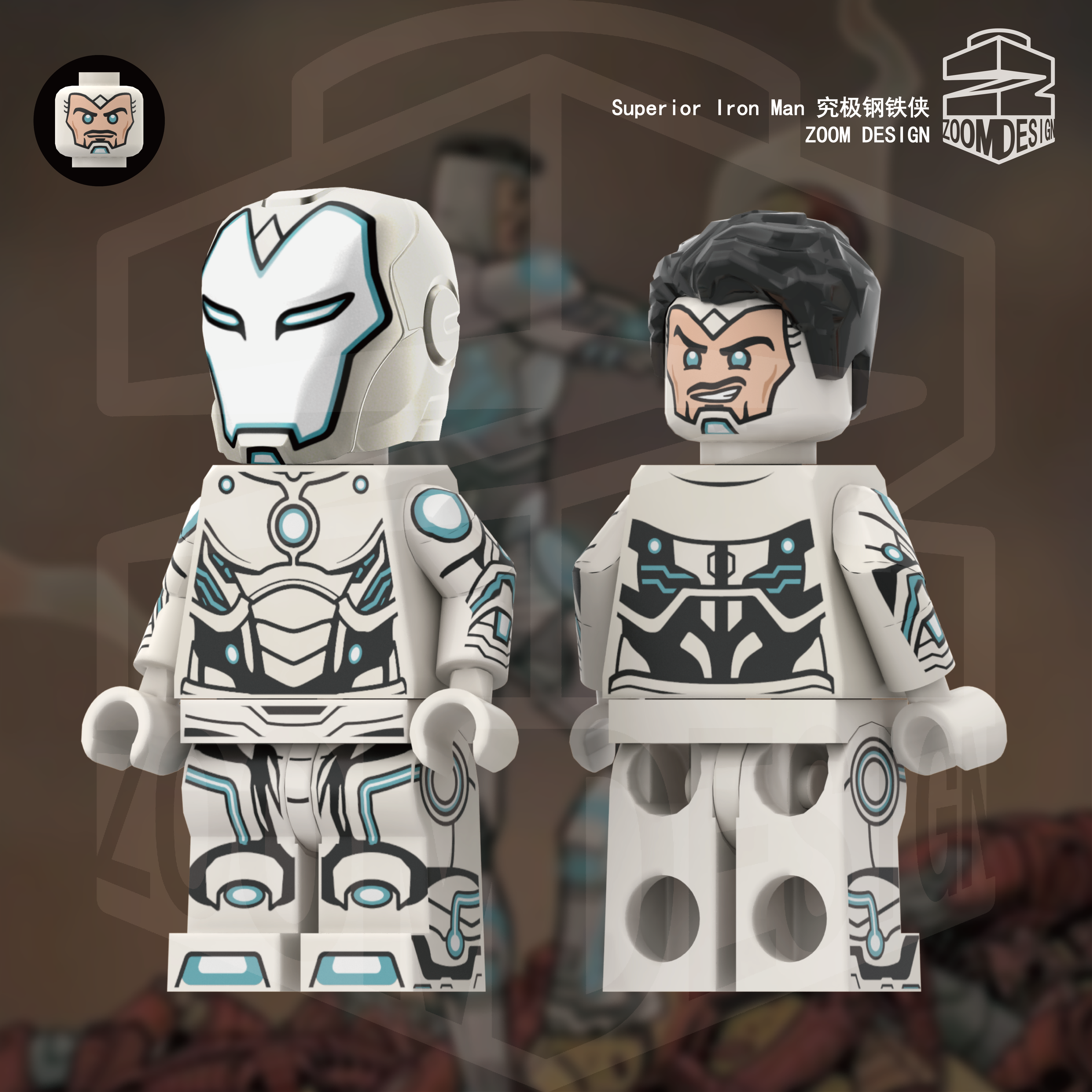 [ZOOM][Preorder] Superior Iron Man [PADprinted]