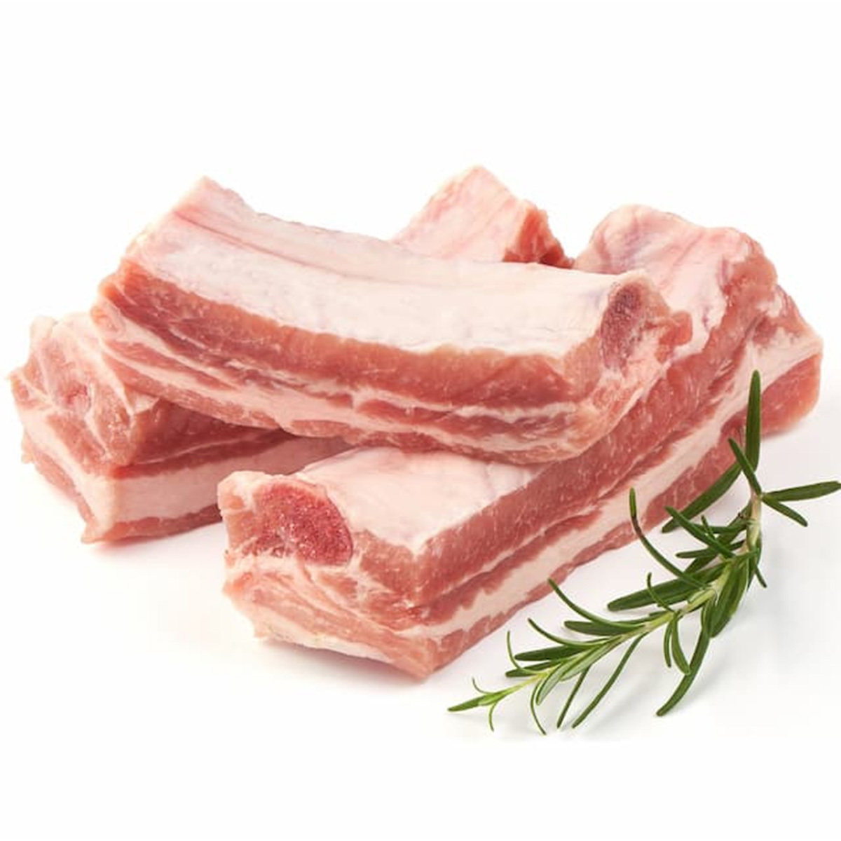 西班牙白豚天然金沙骨(約300-350g)｜一字排｜糖醋骨｜肉骨茶｜細嫩多汁 (急凍-18°C) *新/舊包裝隨機出貨