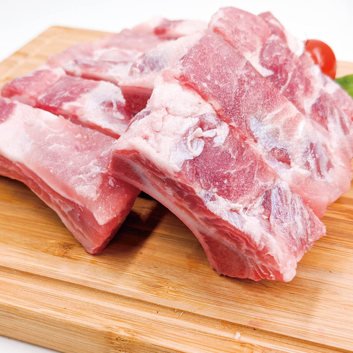 西班牙白豚天然金沙骨(約300-350g)｜一字排｜糖醋骨｜肉骨茶｜細嫩多汁 (急凍-18°C) *新/舊包裝隨機出貨