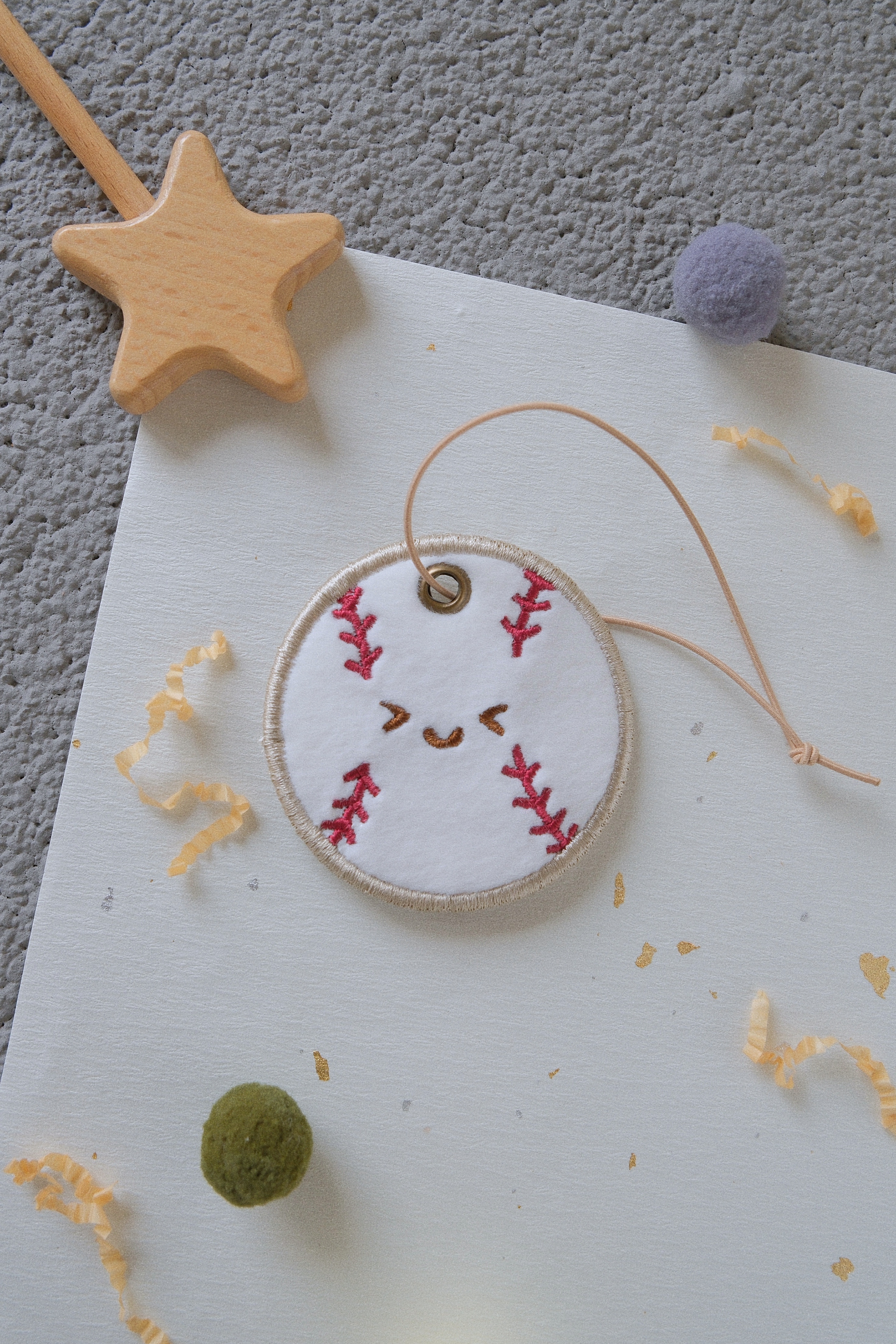 Hi Y.P store-姓名吊牌-獨家設計-棒球