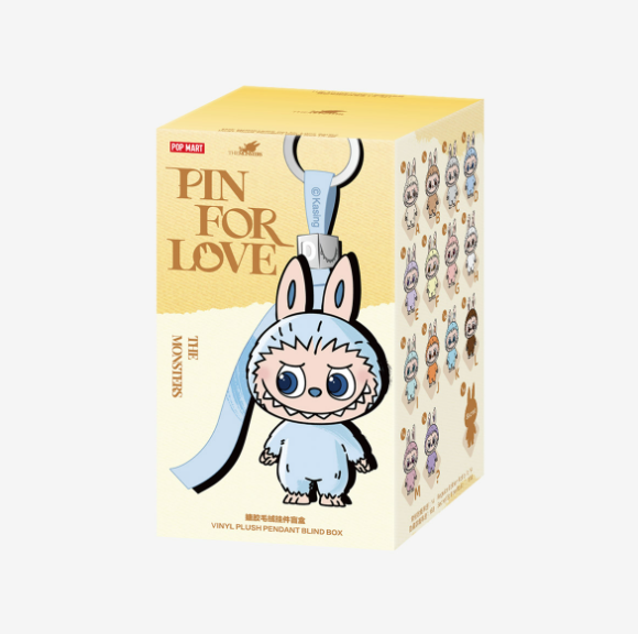【新品】Labubu 4.0 Pin for Love 【K】正規品 Labubu 4.0 Pin for Love Series 心底密碼系列- 搪膠毛絨‌掛件盲