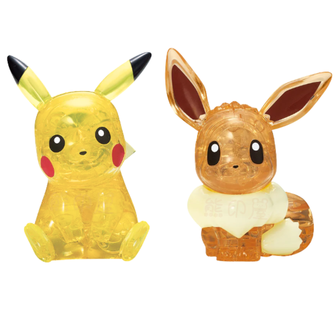 比卡超伊布立體水晶拼圖(48片)