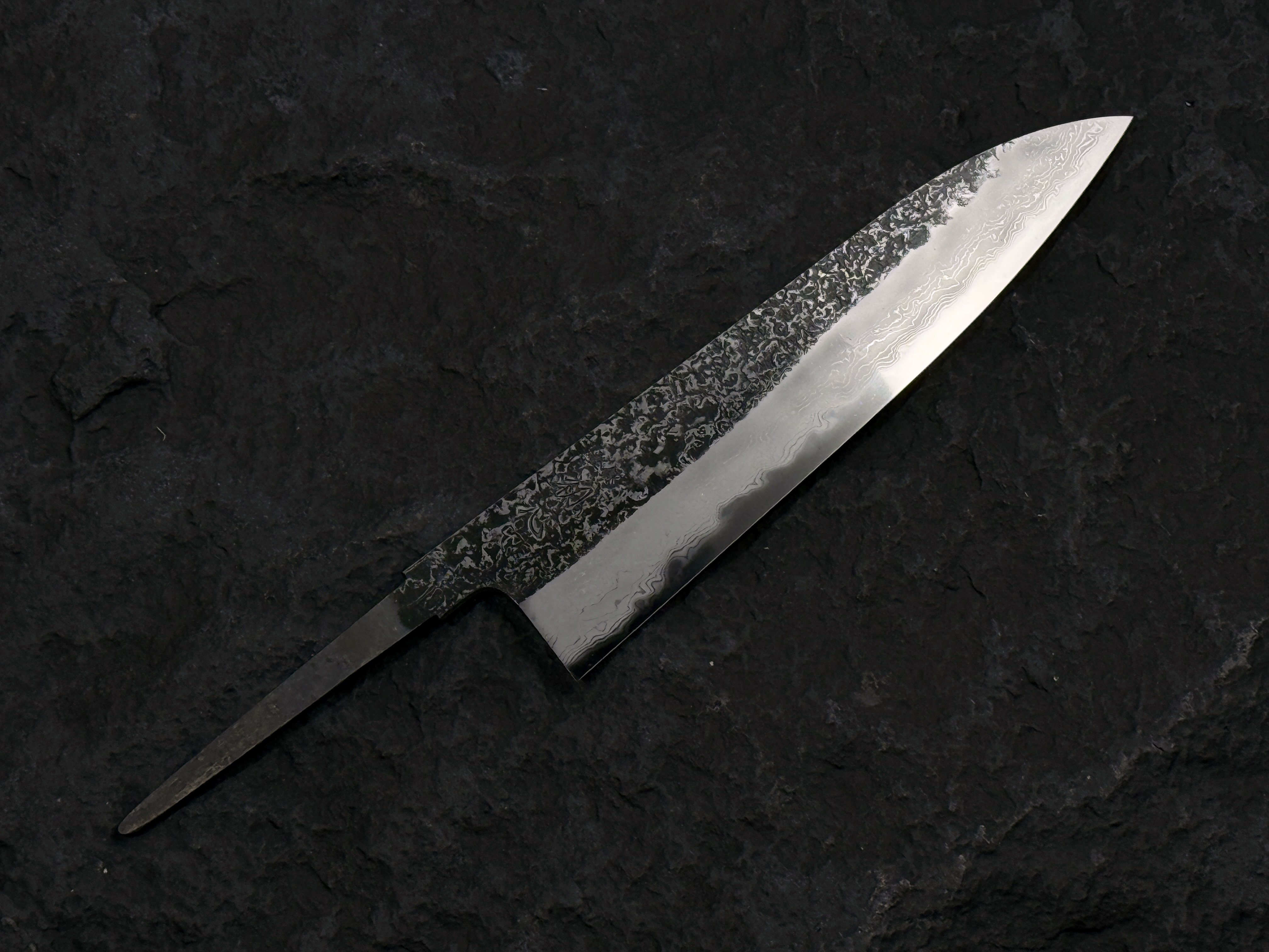 初心 增田吉秀 青一鋼 黑打 墨流 牛刀