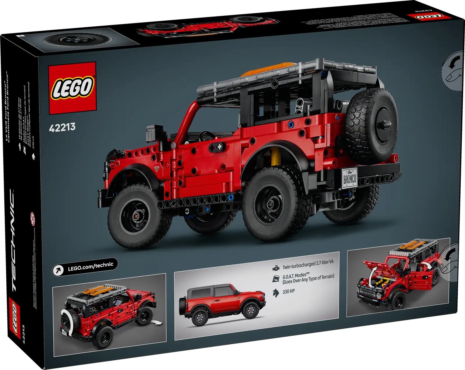 樂高 42213 Ford Bronco® 休旅車 ｜ LEGO TECHNIC 系列 ｜ 飛米樂高專賣店