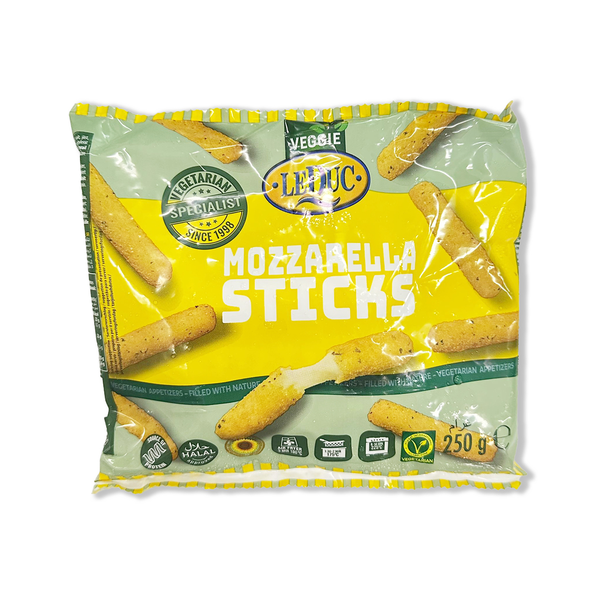 LeDuc 荷蘭馬蘇里拉芝士條(約220-250g)│香脆拉絲│加熱即食│氣炸│焗爐 (急凍-18°C)