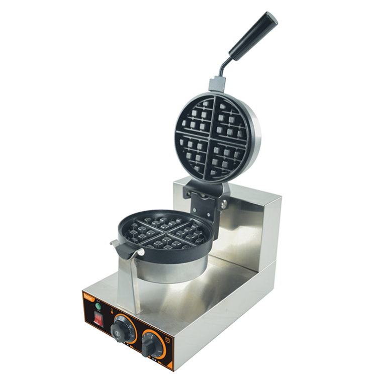 HANABISHI 花菱 商用不鏽鋼真厚片翻轉鬆餅機(HWM-1200)