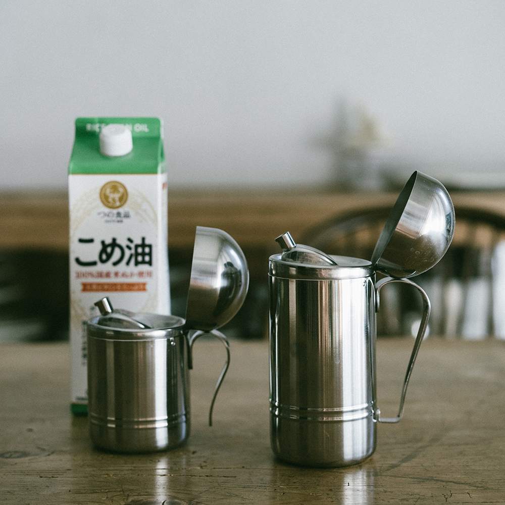 一菱金屬日本製 18-8 不鏽鋼不回滴油壺