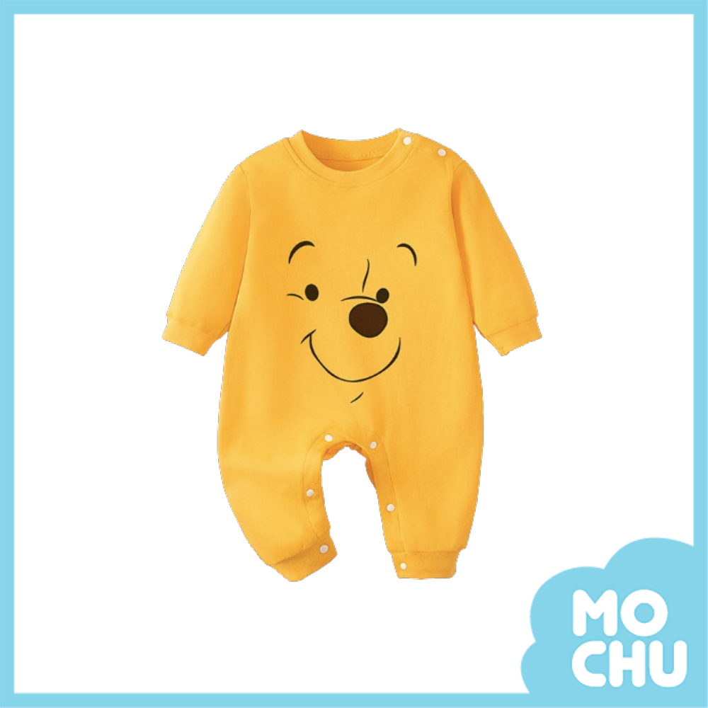 維尼長袖連身衣