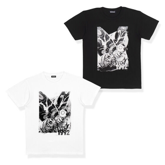 224655 Pbandai 預訂 2025/11月 ゴジラ　モノクロデザインTシャツ　モスラ