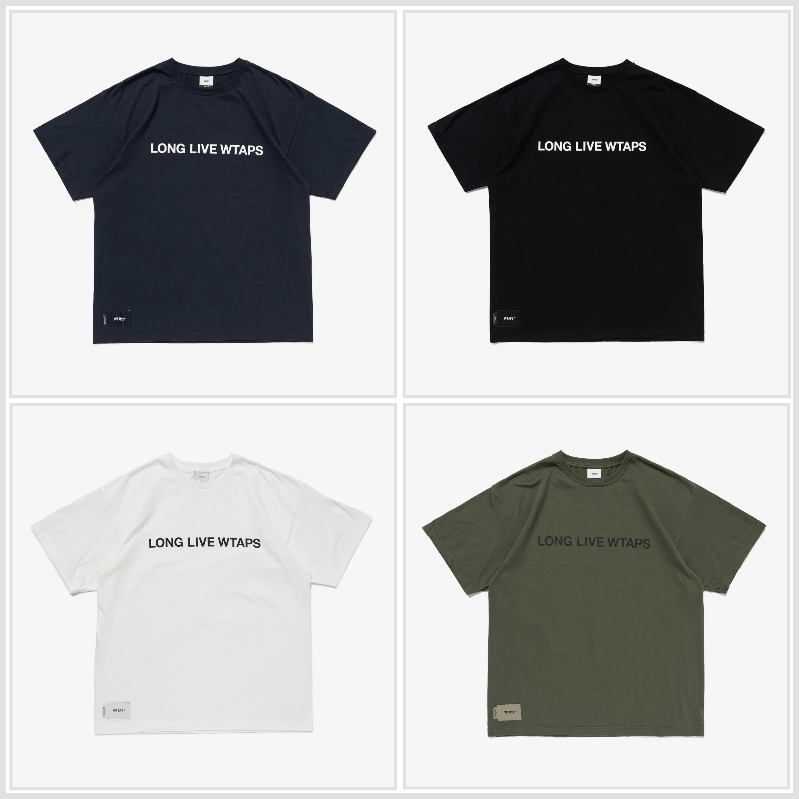 WTAPS SS25 LLW / SS / COTTON | 4 colors