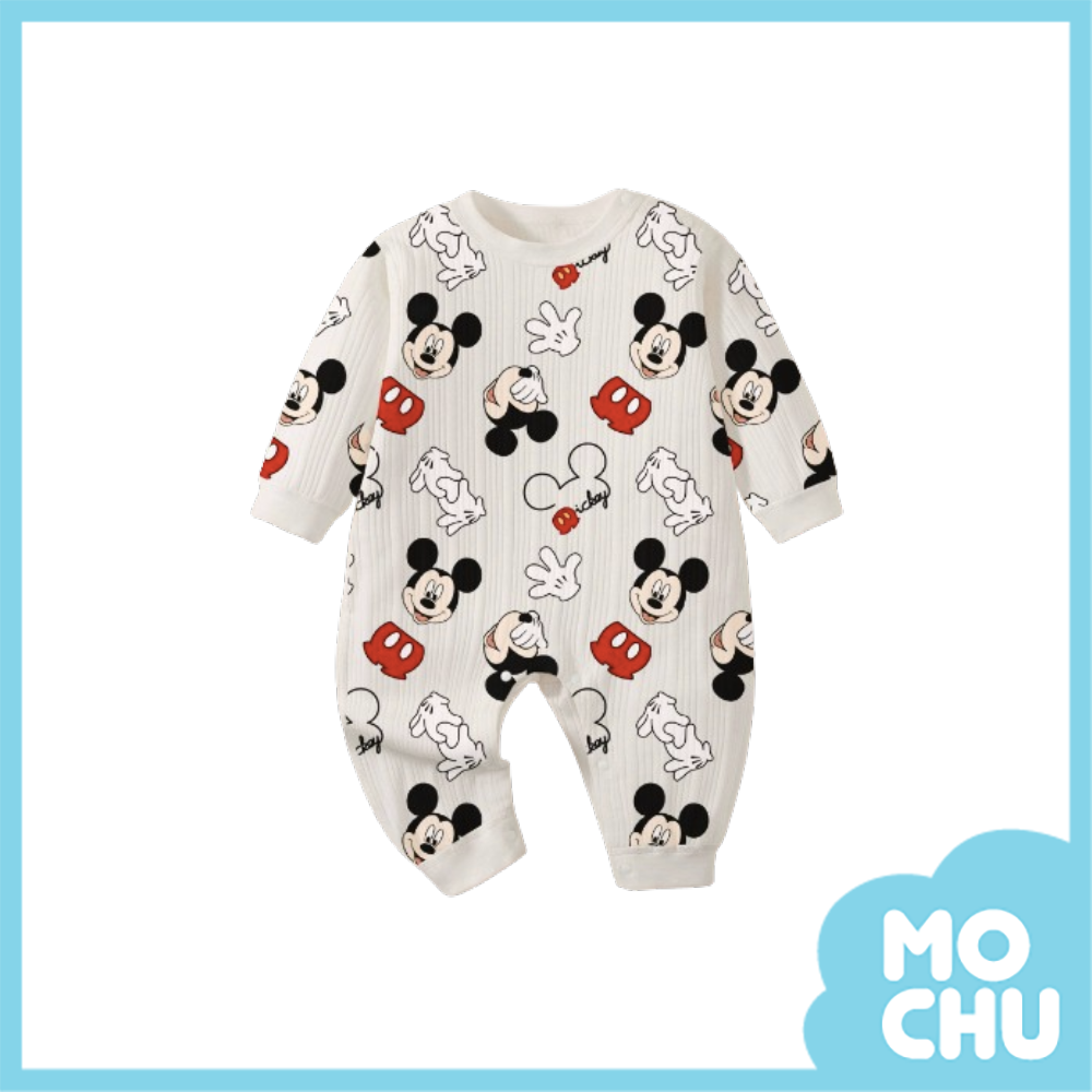 米奇世界長袖連身衣