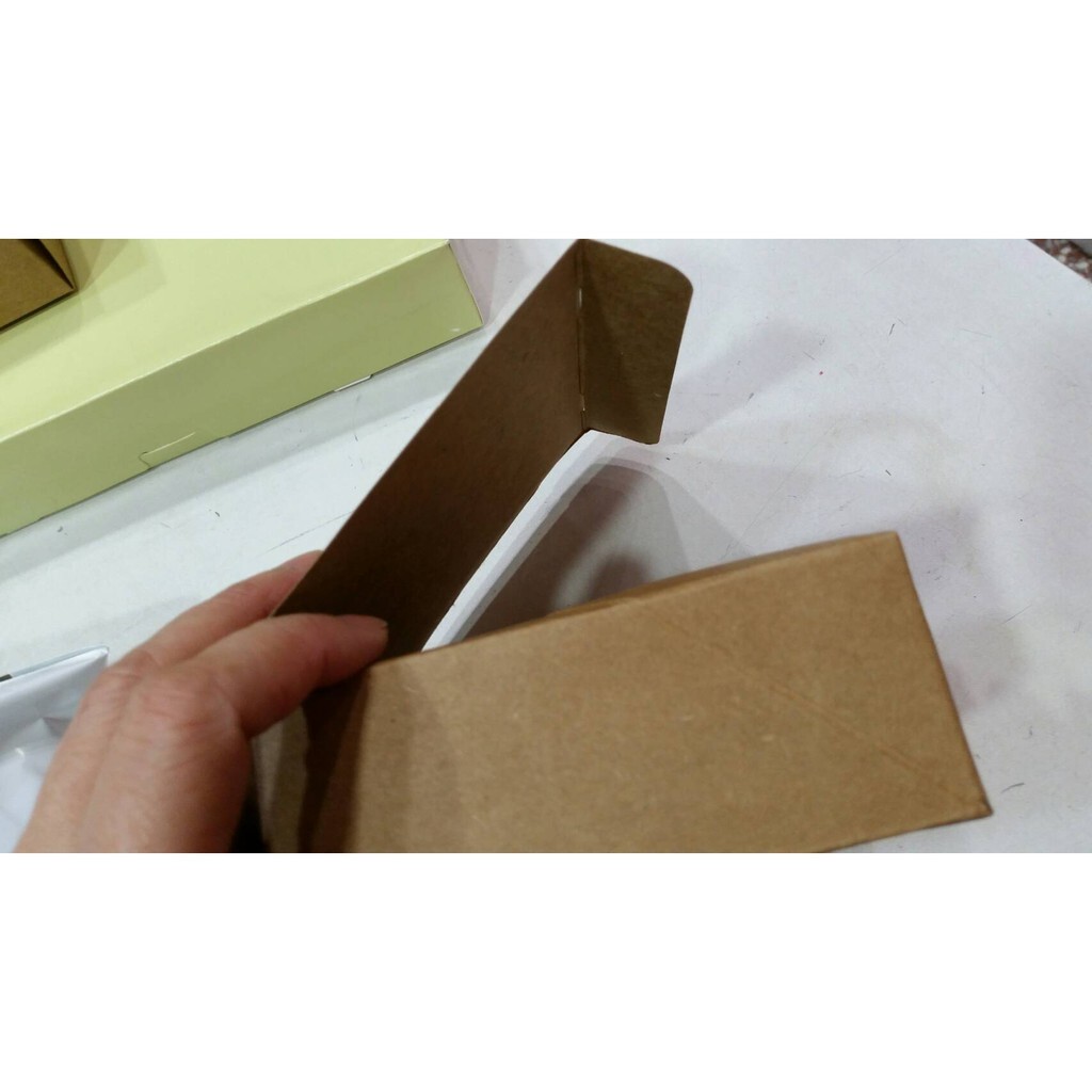 【台灣現貨速發】牛皮色四方盒｜餅乾西點盒 乾花盒 飛機盒 牛皮紙盒