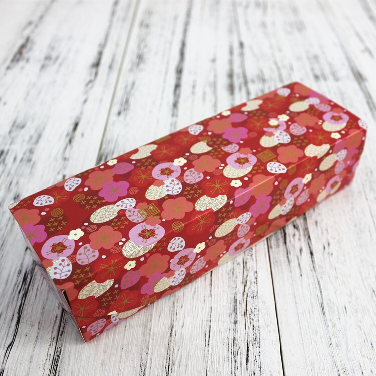 【台灣現貨速發】E51-包裝牛咖糖/蛋黃酥---櫻花長條包裝盒