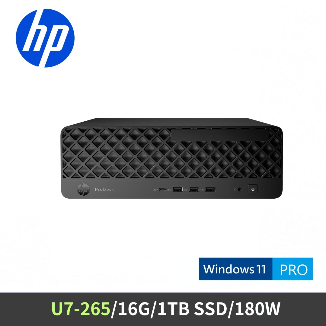 HP ProDesk 4 SFF G1i (CC1X2PT) U7商務桌機
