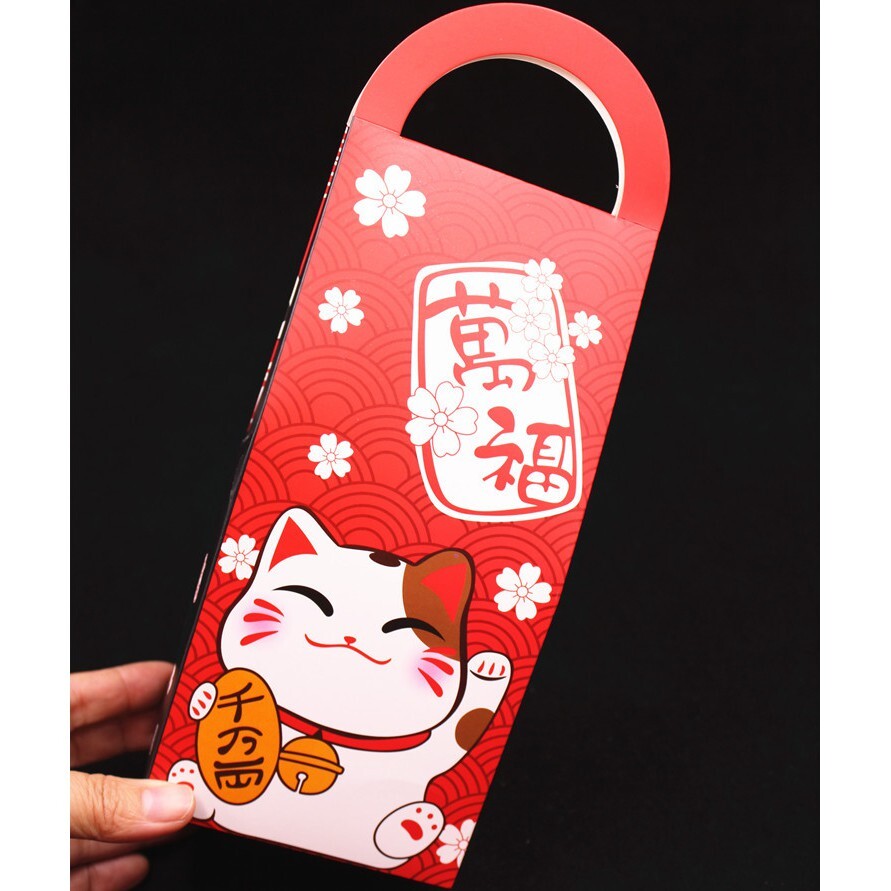 【台灣現貨速發】招財貓禮盒 招財貓｜烘培餅乾糖果盒 新年 過年 開運 送禮 ⚠️兩款式隨機出貨