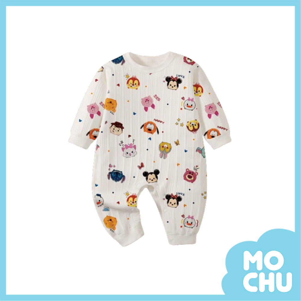 塗鴉萌寶長袖連身衣