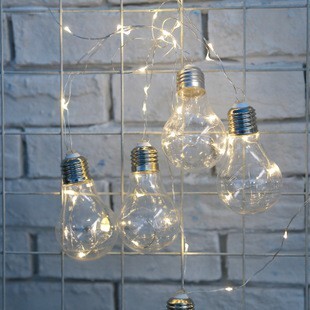 【台灣現貨速發】愛迪生銅線燈泡球灯led燈串--插電款