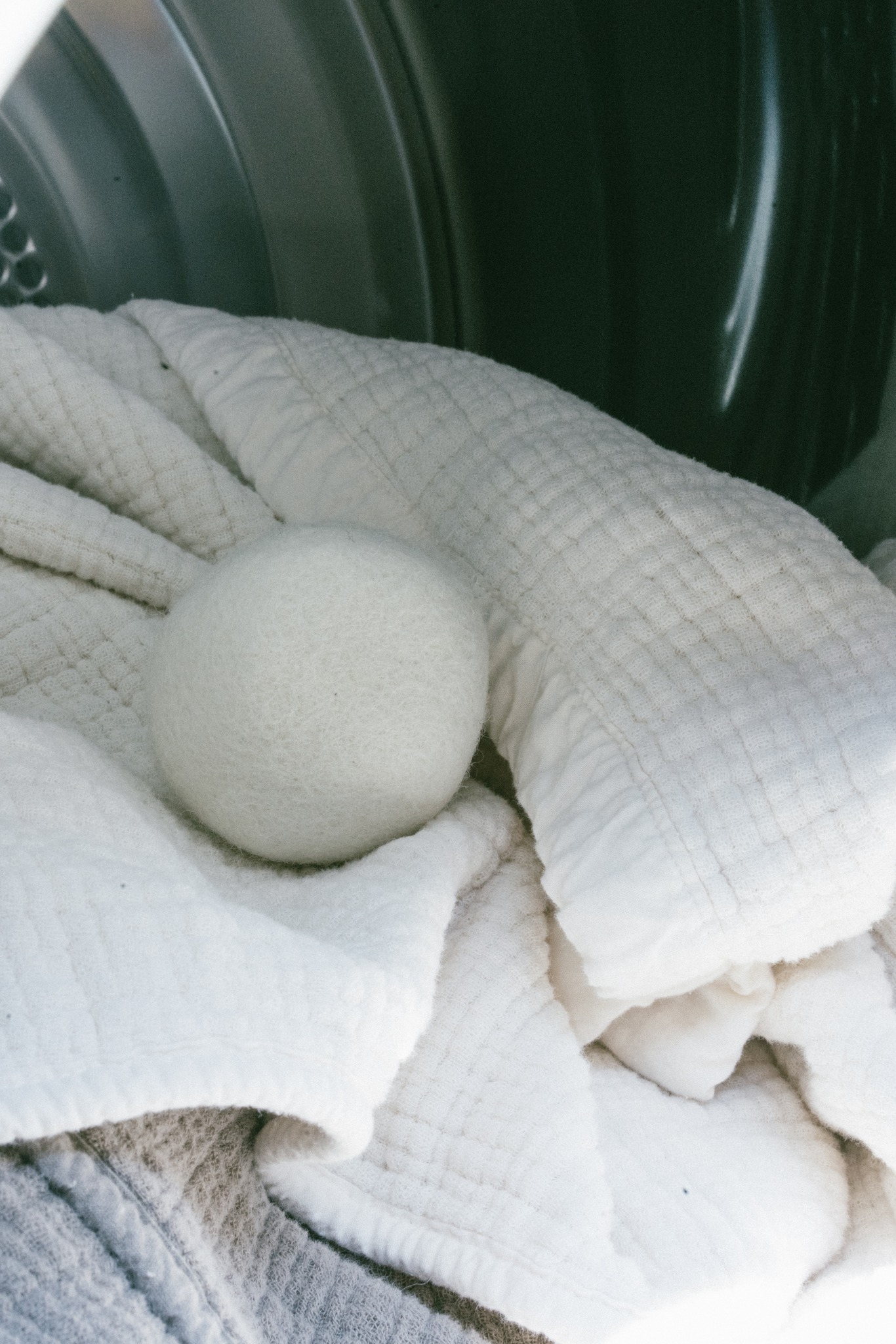 日本 Kogure 100％純羊毛房打結烘乾球 3入（附收納袋）