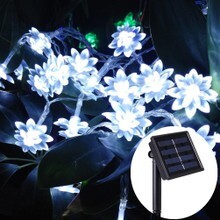 【台灣現貨速發】50燈5米太陽能燈串