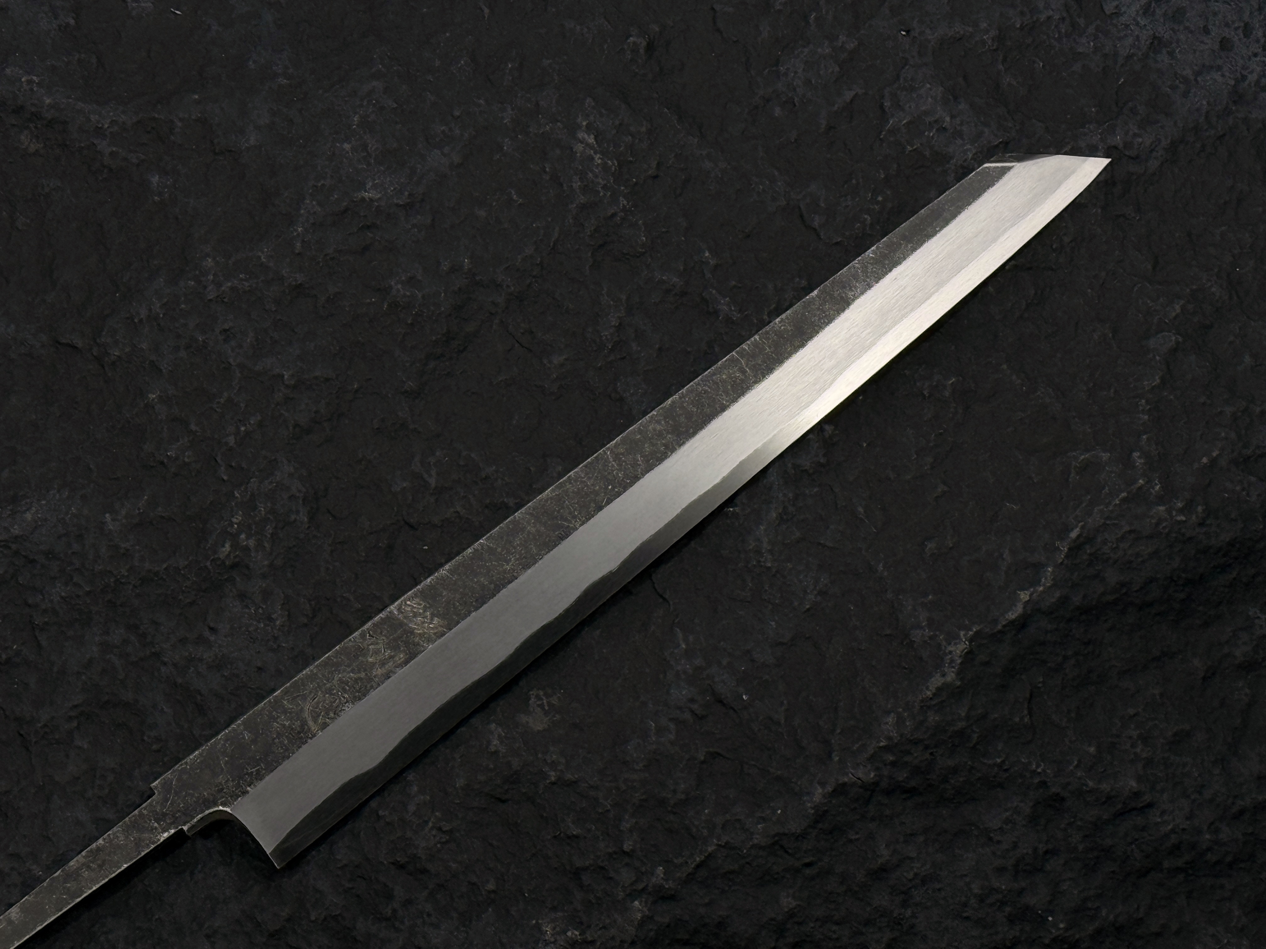 初心 白鷺 青二鋼 黑打 槌目 切付柳刃