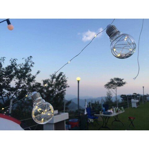 【台灣現貨速發】露營**佈置--大燈泡串LED燈