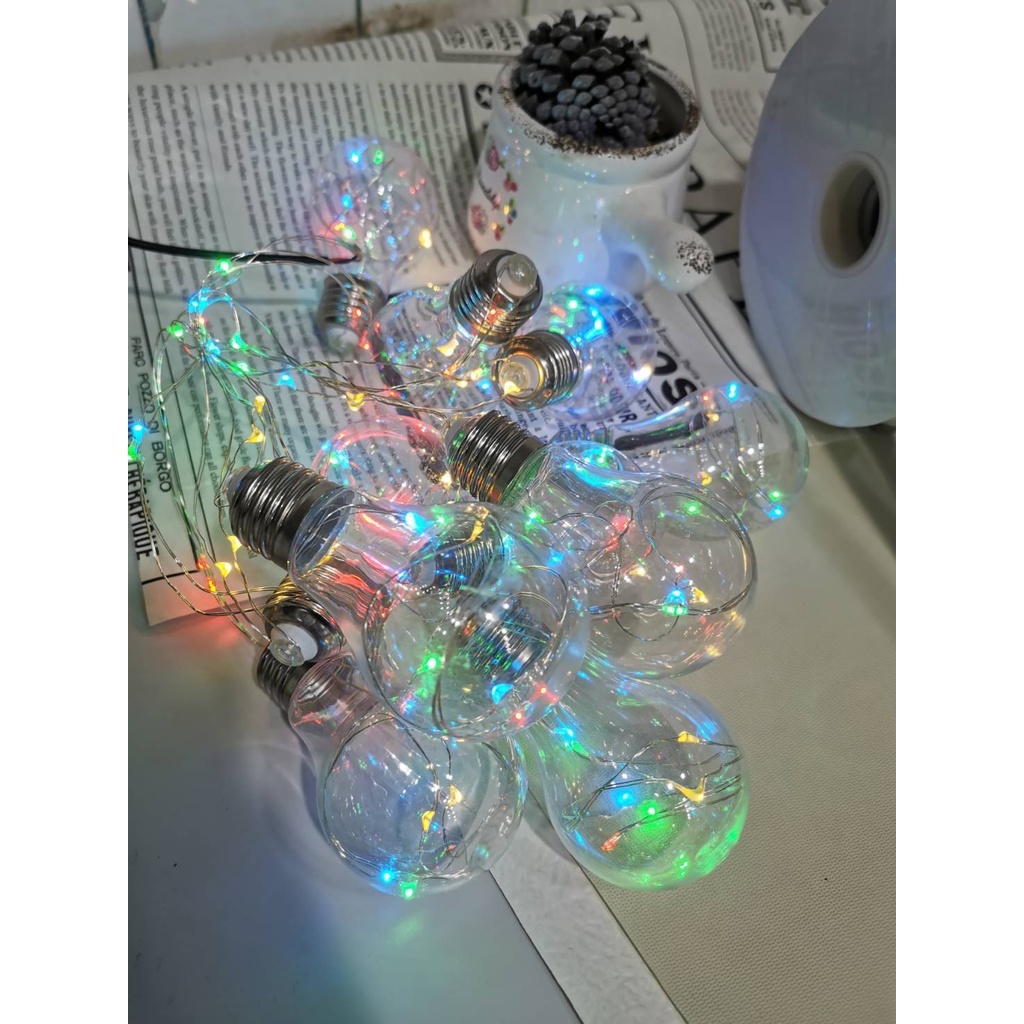 【台灣現貨速發】露營**佈置--大燈泡串LED燈