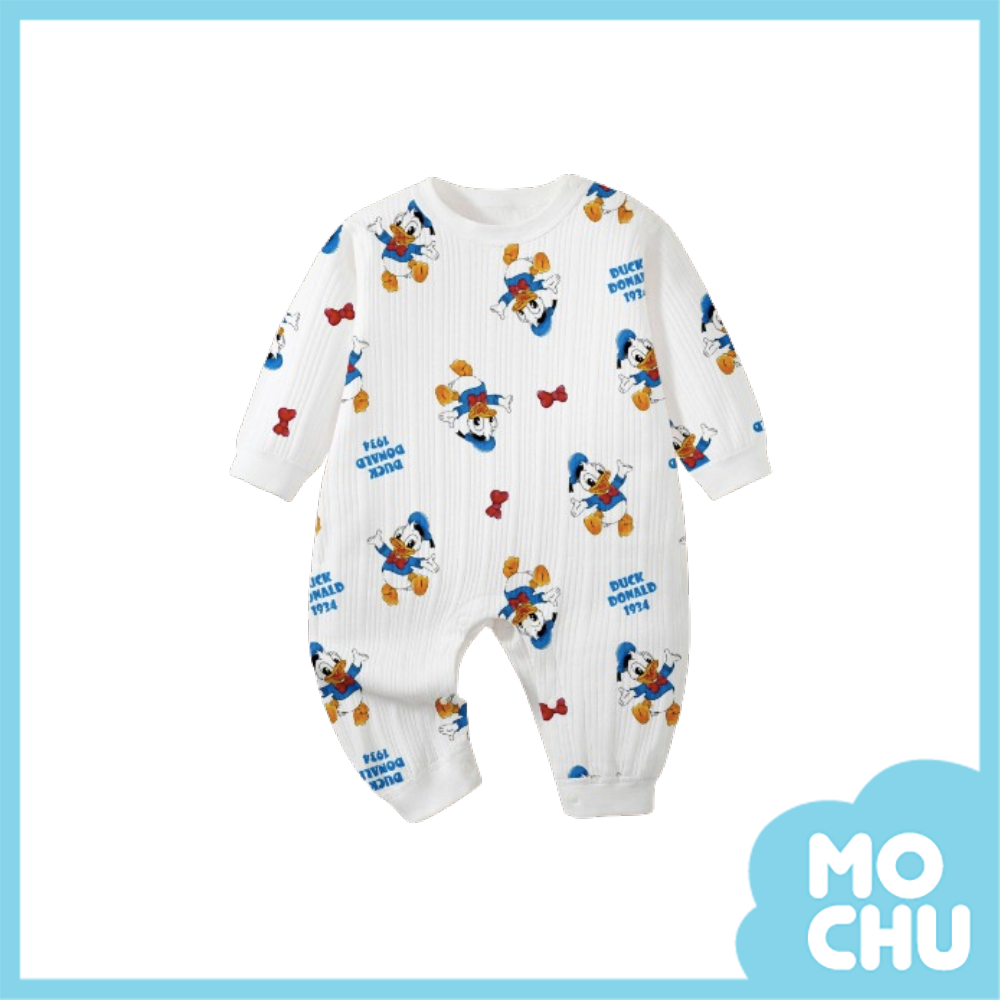 小藍鴨長袖連身衣